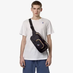 K-WAY Le Vrai 3.0 Sylvain - Bags - Waistbag - Unisex - Black Pure Flash Sale