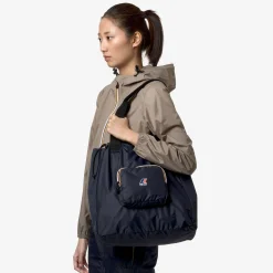K-WAY Le Vrai 3.0 Victorine - Bags - Shopping Bag - Unisex - Blue Depth Best Sale