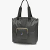 K-WAY Le Vrai 3.0 Victorine - Bags - Shopping Bag - Unisex - Green Blackish Cheap