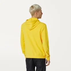 K-WAY Le Vrai Arnel Poly Cotton - Fleece - Jacket - Unisex - Yellow Dk Discount