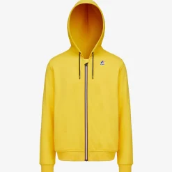 K-WAY Le Vrai Arnel Poly Cotton - Fleece - Jacket - Unisex - Yellow Dk Online