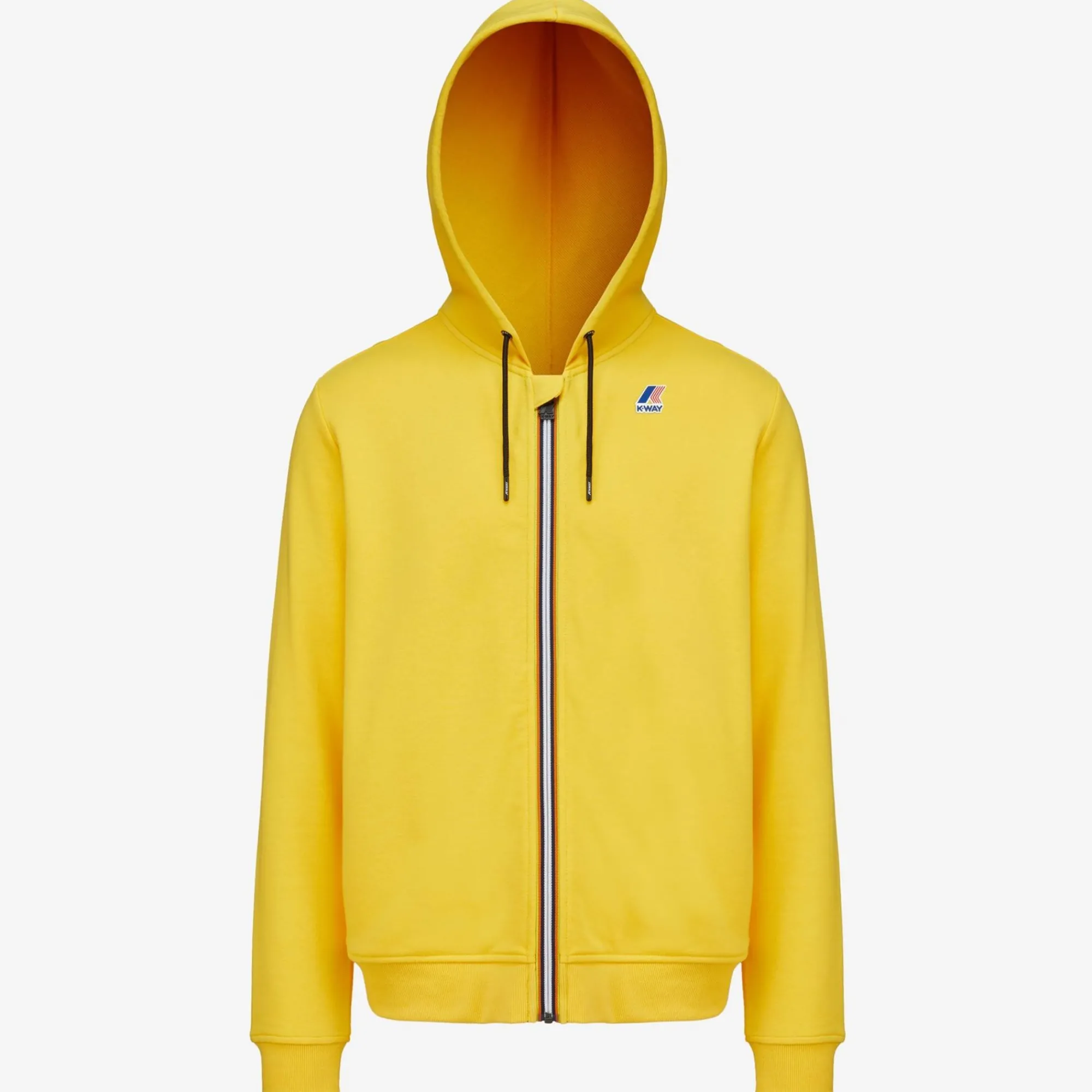 K-WAY Le Vrai Arnel Poly Cotton - Fleece - Jacket - Unisex - Yellow Dk Online