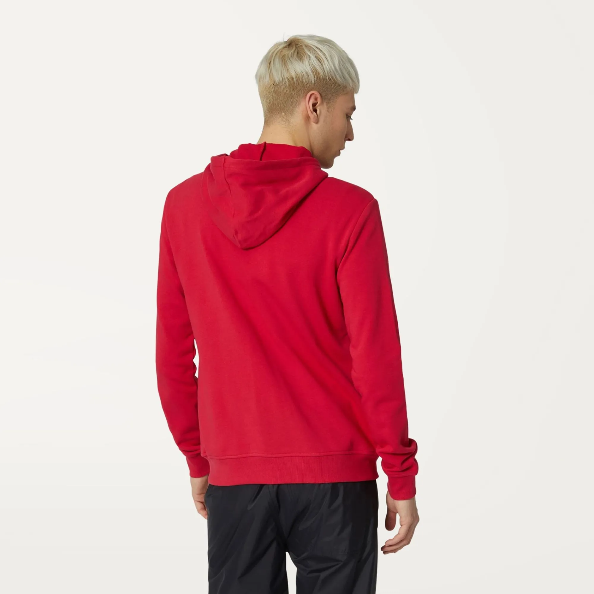 K-WAY Le Vrai Arnel Poly Cotton - Fleece - Jacket - Unisex - Red Berry Cheap