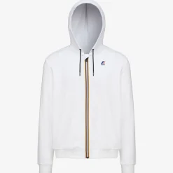 K-WAY Le Vrai Arnel Poly Cotton - Fleece - Jacket - Unisex - White Online