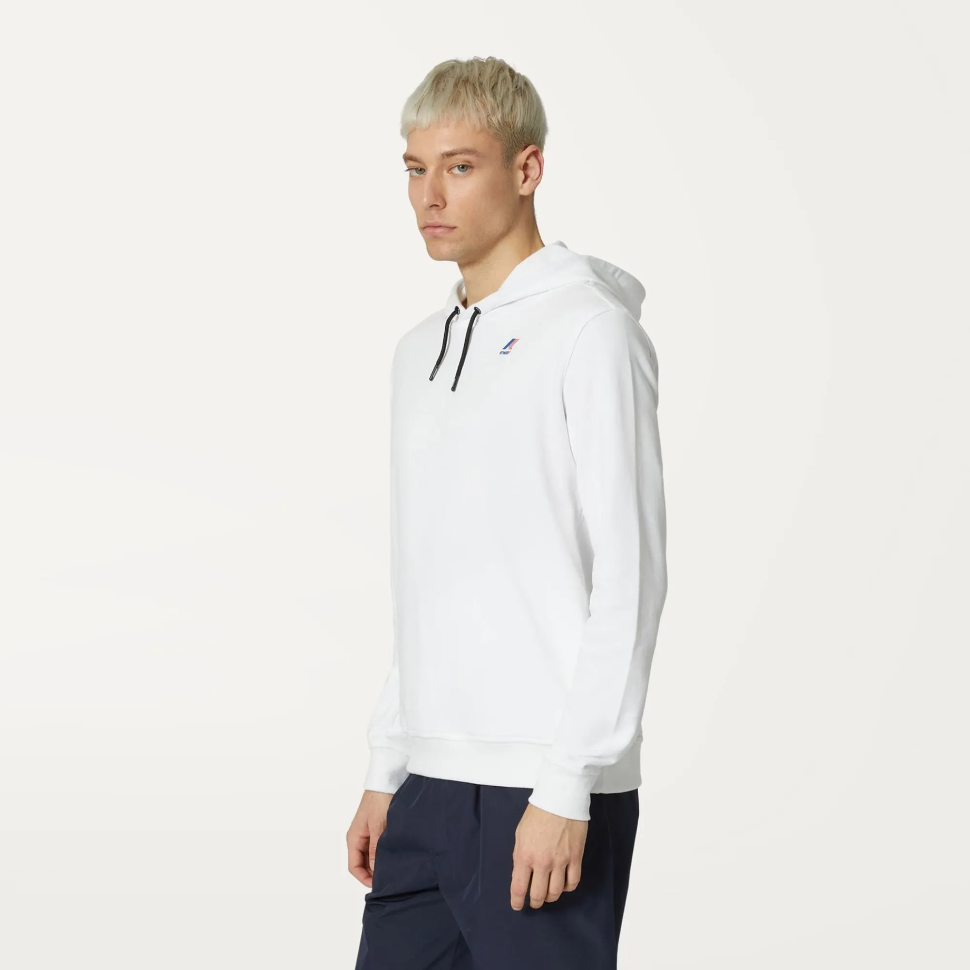 K-WAY Le Vrai Arnette Poly Cotton - Fleece - Jumper - Unisex - White Outlet