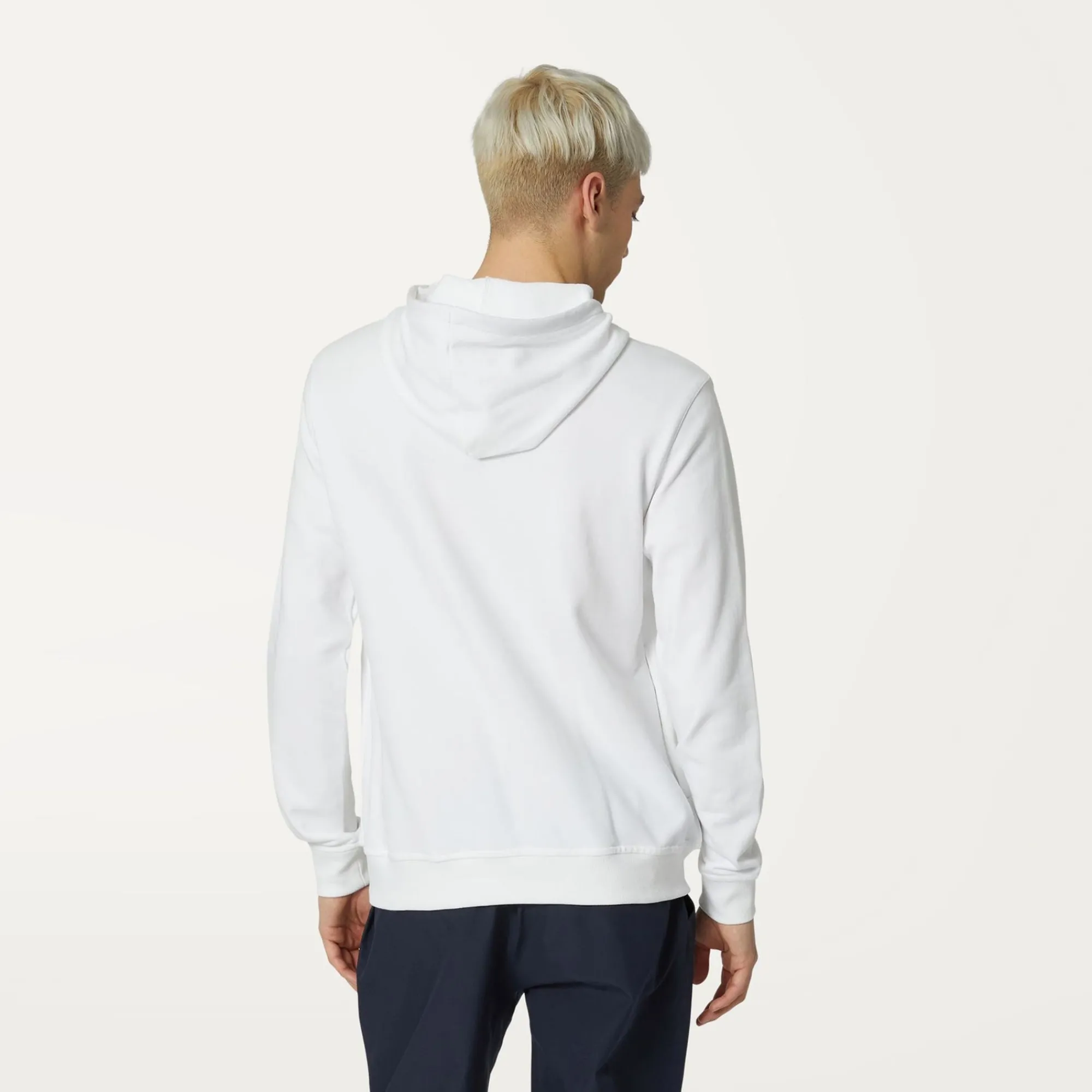 K-WAY Le Vrai Arnette Poly Cotton - Fleece - Jumper - Unisex - White Outlet