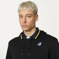 K-WAY Le Vrai Arnette Poly Cotton - Fleece - Jumper - Unisex - Black Pure Sale