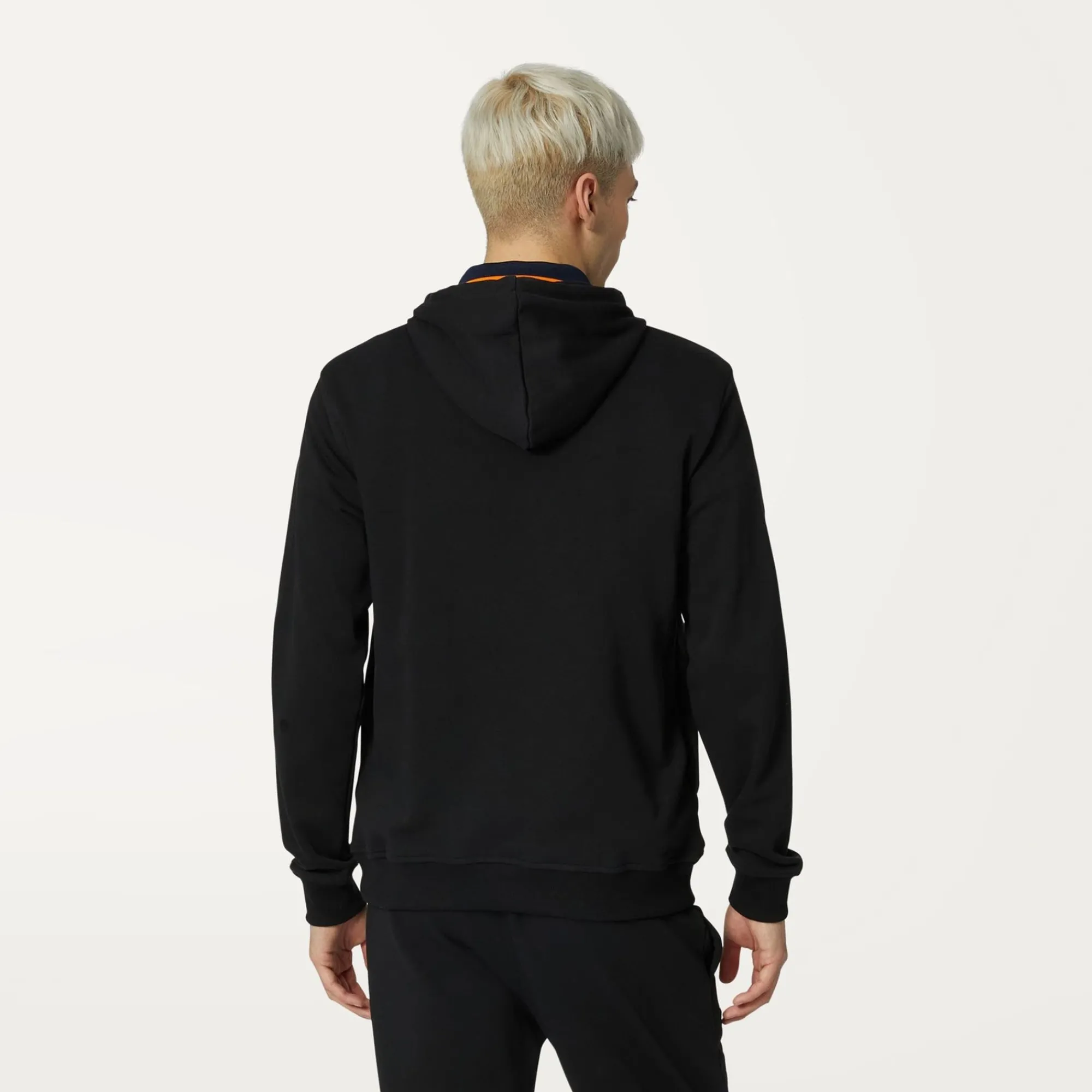 K-WAY Le Vrai Arnette Poly Cotton - Fleece - Jumper - Unisex - Black Pure Sale