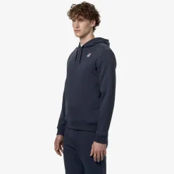 K-WAY Le Vrai Arnette Poly Cotton - Fleece - Jumper - Unisex - Blue Depth Flash Sale