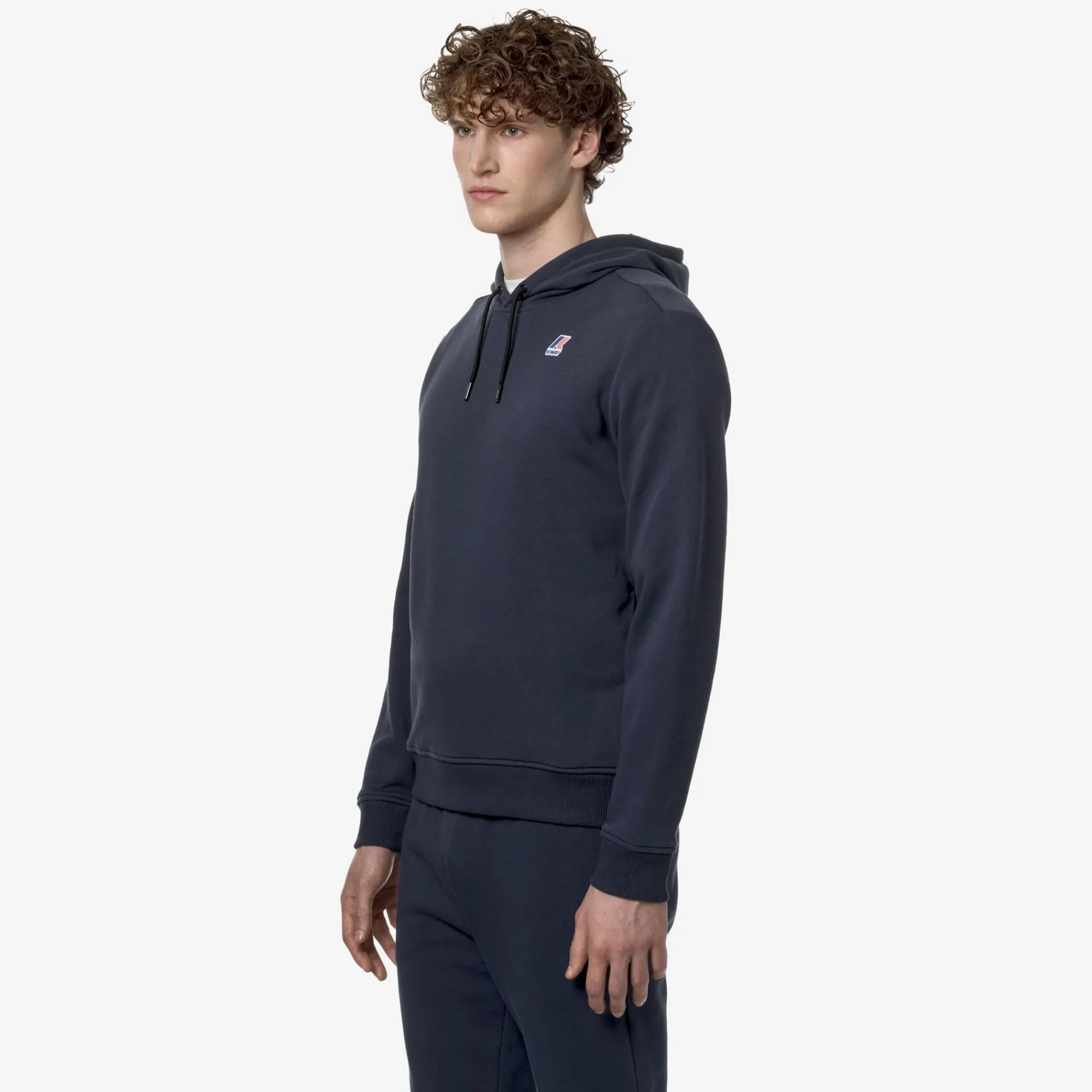 K-WAY Le Vrai Arnette Poly Cotton - Fleece - Jumper - Unisex - Blue Depth Flash Sale