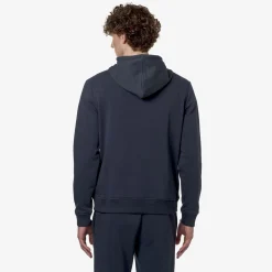 K-WAY Le Vrai Arnette Poly Cotton - Fleece - Jumper - Unisex - Blue Depth Flash Sale
