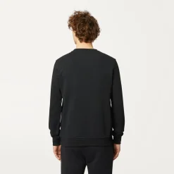 K-WAY Le Vrai Auguste Poly Cotton - Fleece - Jumper - Unisex - Black Pure Online