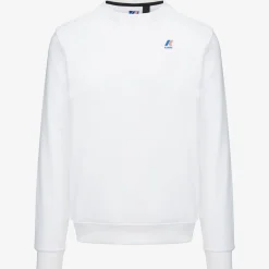K-WAY Le Vrai Auguste Poly Cotton - Fleece - Jumper - Unisex - White Online