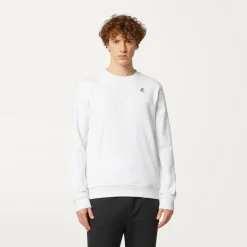 K-WAY Le Vrai Auguste Poly Cotton - Fleece - Jumper - Unisex - White Online