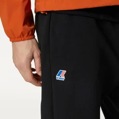 K-WAY Le Vrai Bishop Poly Cotton - Pants - Sport Trousers - Unisex - Black Pure Best