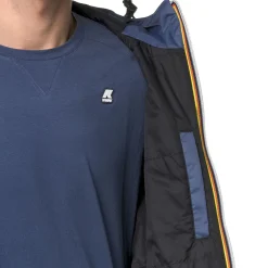 K-WAY Le Vrai 3.0Claude Warm - Jackets - Mid - Unisex - Blue Indigo Best Sale