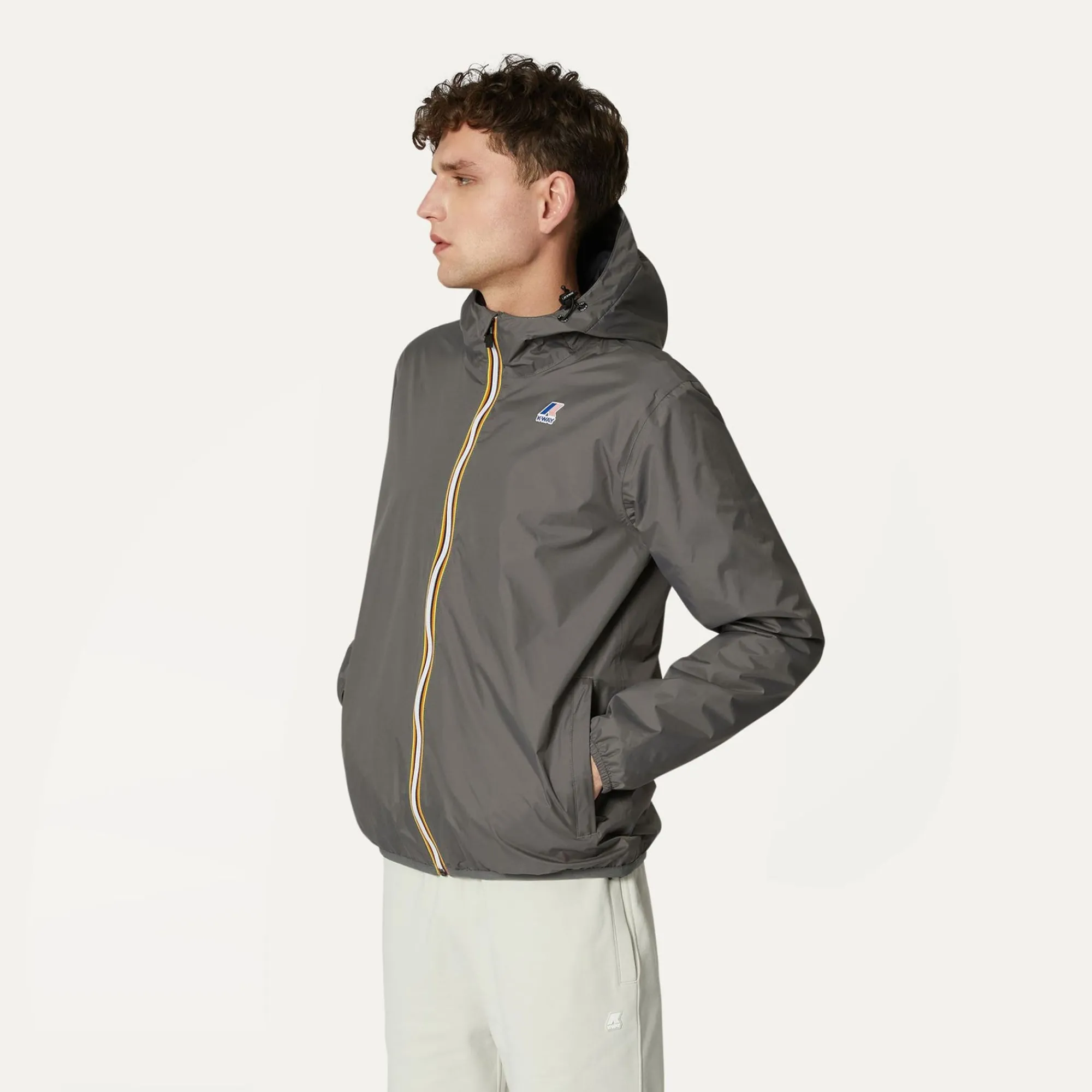 K-WAY Le Vrai 3.0Claude Warm - Jackets - Mid - Unisex - Grey Smoked Cheap