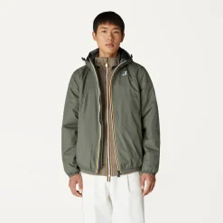 K-WAY Le Vrai 3.0Claude Warm - Jackets - Mid - Unisex - Green Blackish New
