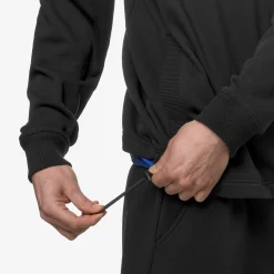 K-WAY Le Vrai Donatien Nylon Pc - Fleece - Jumper - Unisex - Black Pure-Blue Royal Marine Outlet