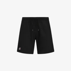 K-WAY Le Vrai Dorian Poly Cotton - Shorts - Sportshorts - Unisex - Black Pure Cheap