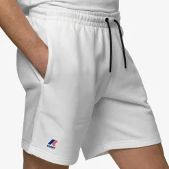 K-WAY Le Vrai Dorian Poly Cotton - Shorts - Sportshorts - Unisex - White Store