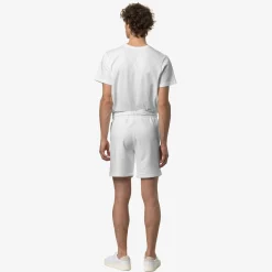 K-WAY Le Vrai Dorian Poly Cotton - Shorts - Sportshorts - Unisex - White Store