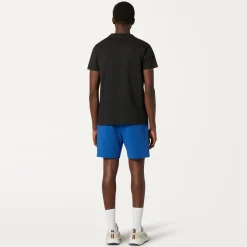 K-WAY Le Vrai Dorian Poly Cotton - Shorts - Sportshorts - Unisex - Blue Royal Marine Sale