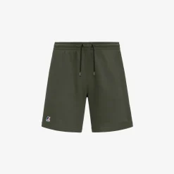 K-WAY Le Vrai Dorian Poly Cotton - Shorts - Sportshorts - Unisex - Green Blackish Cheap