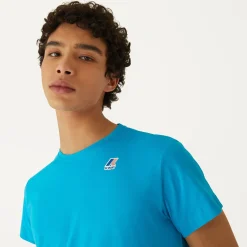 K-WAY Le Vrai Edouard - T-Shirtstop - T-Shirt - Unisex - Turquoise Dk Flash Sale
