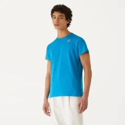 K-WAY Le Vrai Edouard - T-Shirtstop - T-Shirt - Unisex - Turquoise Dk Flash Sale