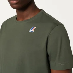 K-WAY Le Vrai Edouard - T-Shirtstop - T-Shirt - Unisex - Green Blackish Store