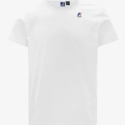 K-WAY Le Vrai Edouard - T-Shirtstop - T-Shirt - Unisex - White New