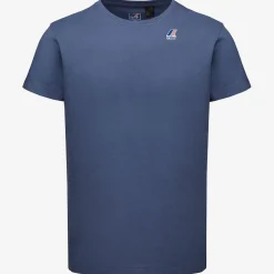 K-WAY Le Vrai Edouard - T-Shirtstop - T-Shirt - Unisex - Blue Indigo New