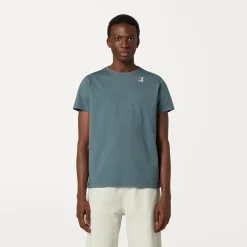 K-WAY Le Vrai Edouard - T-Shirtstop - T-Shirt - Unisex - Grey Everest Online