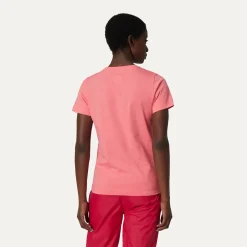 K-WAY Le Vrai Edouard - T-Shirtstop - T-Shirt - Unisex - Pink Md Clearance