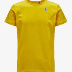 K-WAY Le Vrai Edouard - T-Shirtstop - T-Shirt - Unisex - Yellow Dk Store