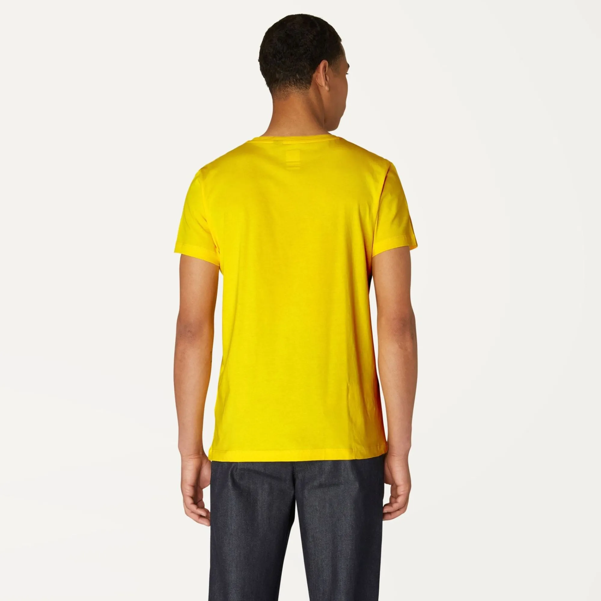 K-WAY Le Vrai Edouard - T-Shirtstop - T-Shirt - Unisex - Yellow Dk Store