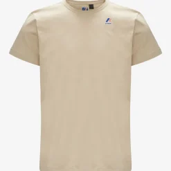 K-WAY Le Vrai Edouard - T-Shirtstop - T-Shirt - Unisex - Beige Grey Online