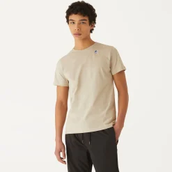 K-WAY Le Vrai Edouard - T-Shirtstop - T-Shirt - Unisex - Beige Grey Online