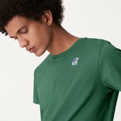 K-WAY Le Vrai Edouard - T-Shirtstop - T-Shirt - Unisex - Green Eden Outlet