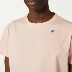 K-WAY Le Vrai Edouard - T-Shirtstop - T-Shirt - Unisex - Pink Dafne Online