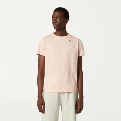 K-WAY Le Vrai Edouard - T-Shirtstop - T-Shirt - Unisex - Pink Dafne Online