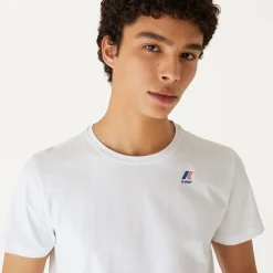 K-WAY Le Vrai Edouard - T-Shirtstop - T-Shirt - Unisex - White Shop