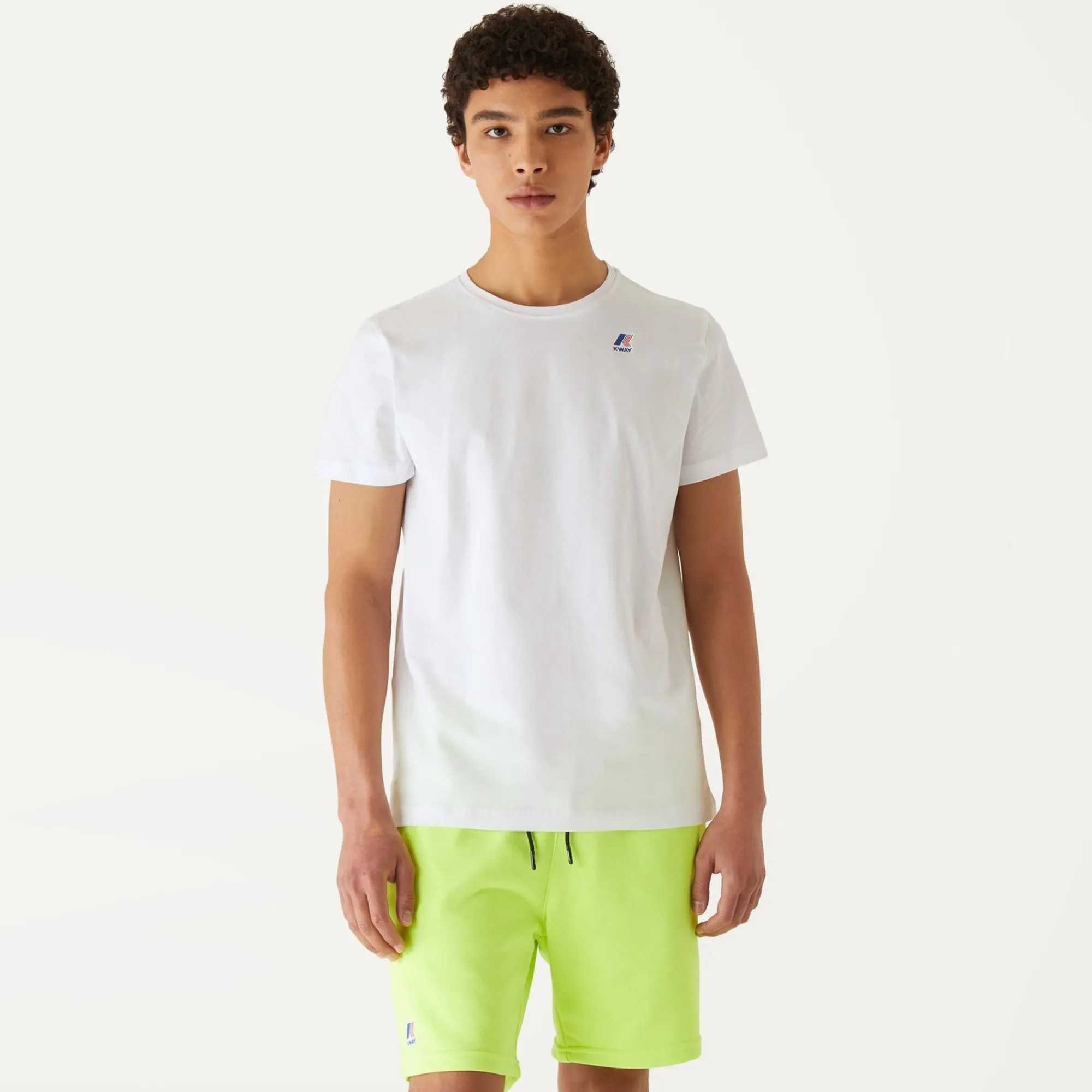 K-WAY Le Vrai Edouard - T-Shirtstop - T-Shirt - Unisex - White Shop