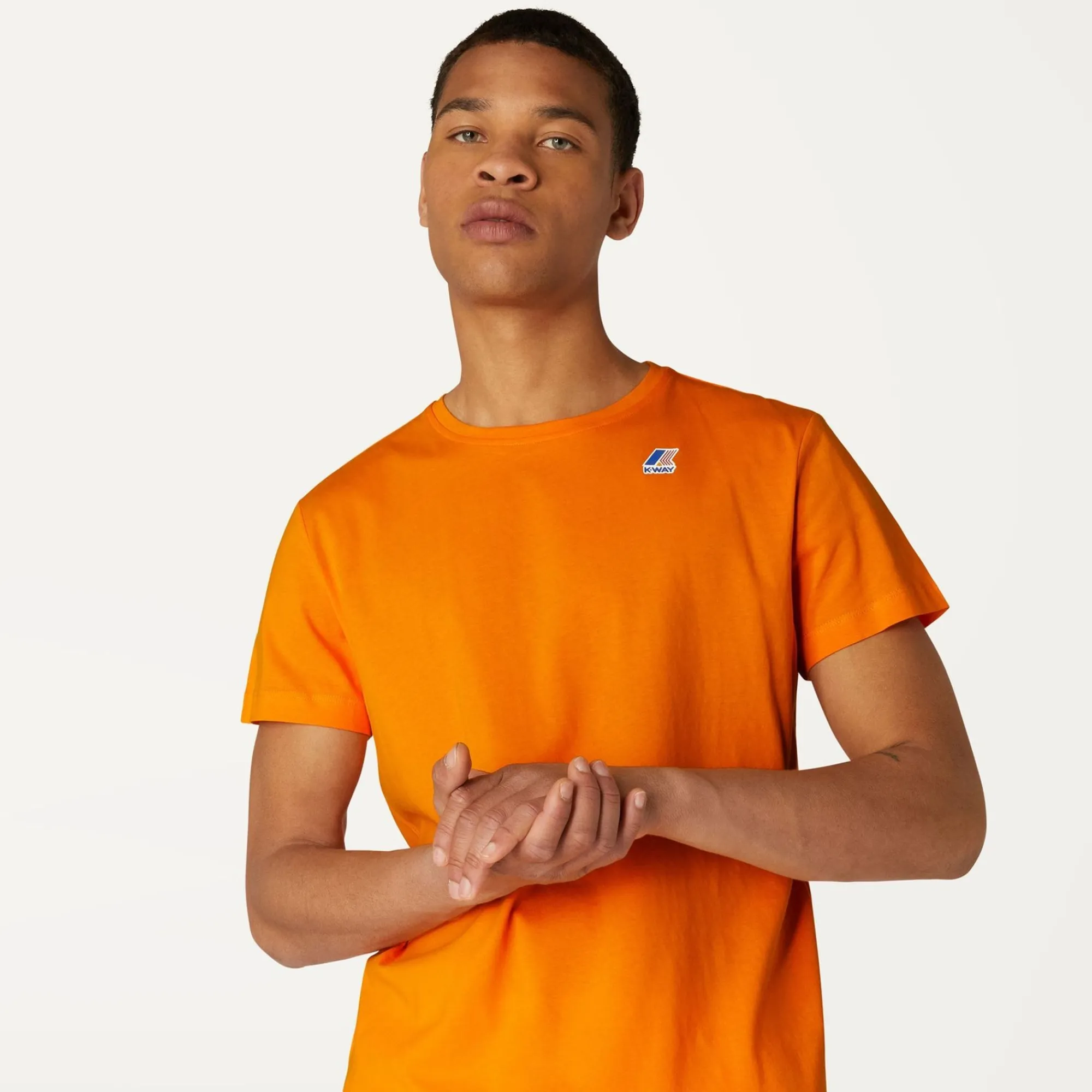 K-WAY Le Vrai Edouard - T-Shirtstop - T-Shirt - Unisex - Orange Flash Sale