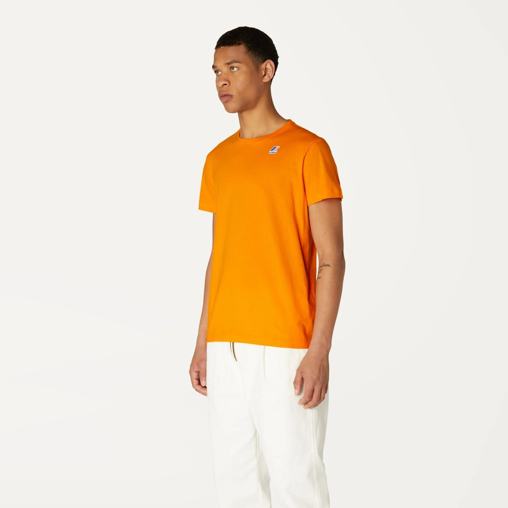 K-WAY Le Vrai Edouard - T-Shirtstop - T-Shirt - Unisex - Orange Flash Sale