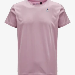 K-WAY Le Vrai Edouard - T-Shirtstop - T-Shirt - Unisex - Pink Lavender Sale