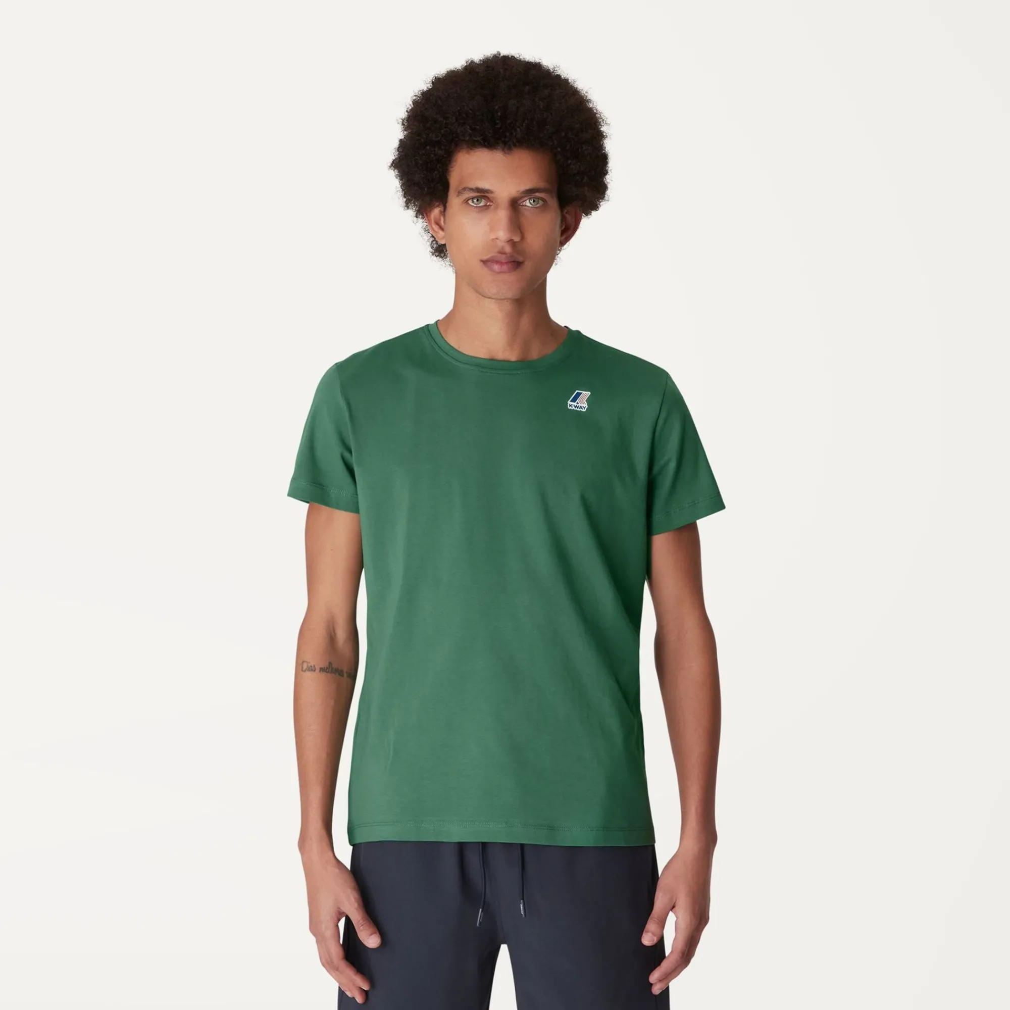K-WAY Le Vrai Edouard - T-Shirtstop - T-Shirt - Unisex - Green Eden Cheap