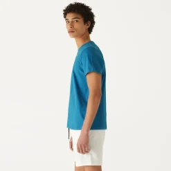 K-WAY Le Vrai Edouard - T-Shirtstop - T-Shirt - Unisex - Blue Turquoise Cheap