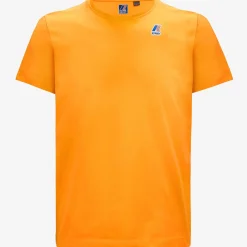 K-WAY Le Vrai Edouard - T-Shirtstop - T-Shirt - Unisex - Orange Saffron New